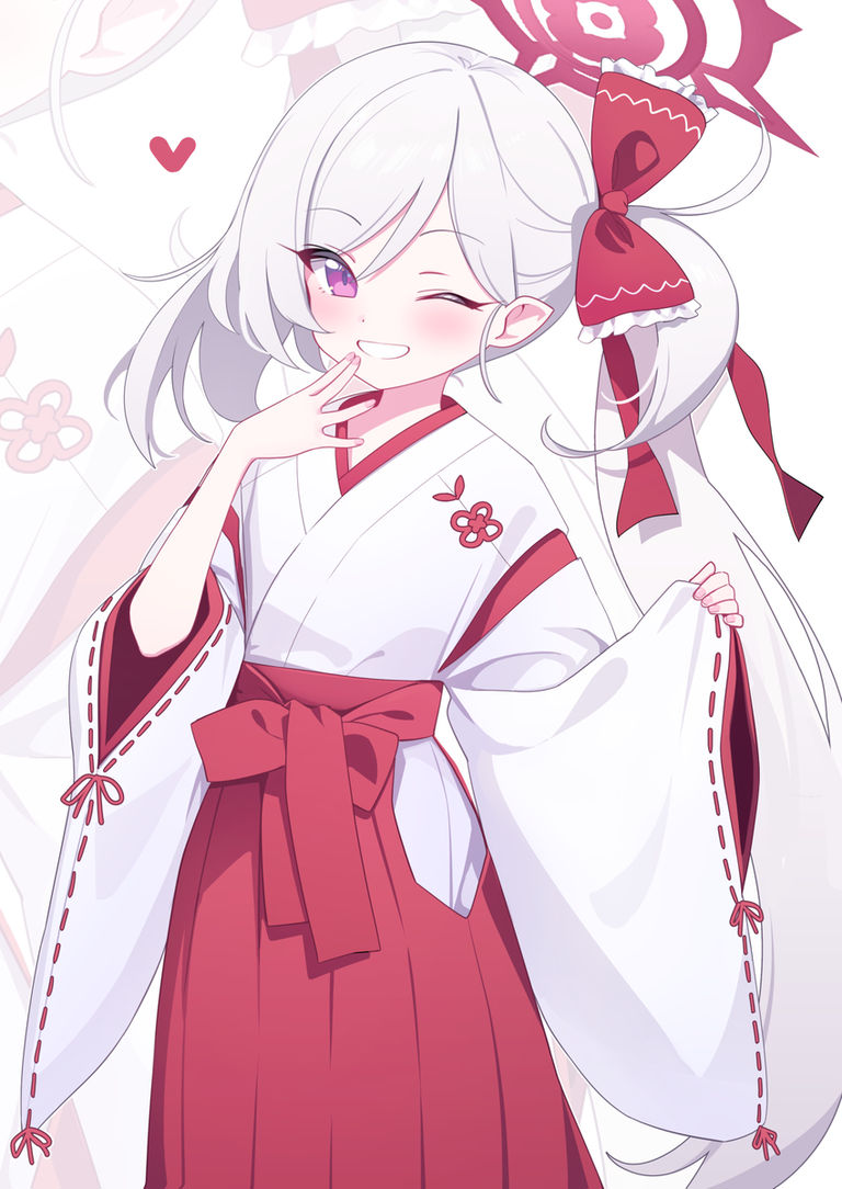 P站美图分享-「巫女」特辑