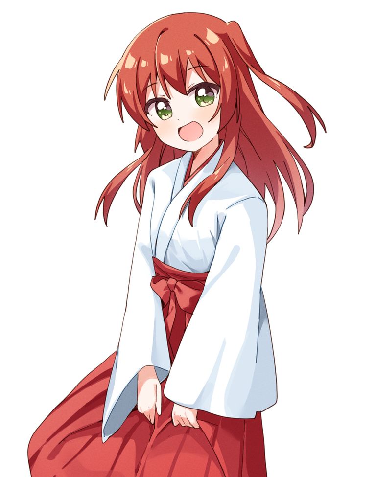 P站美图分享-「巫女」特辑