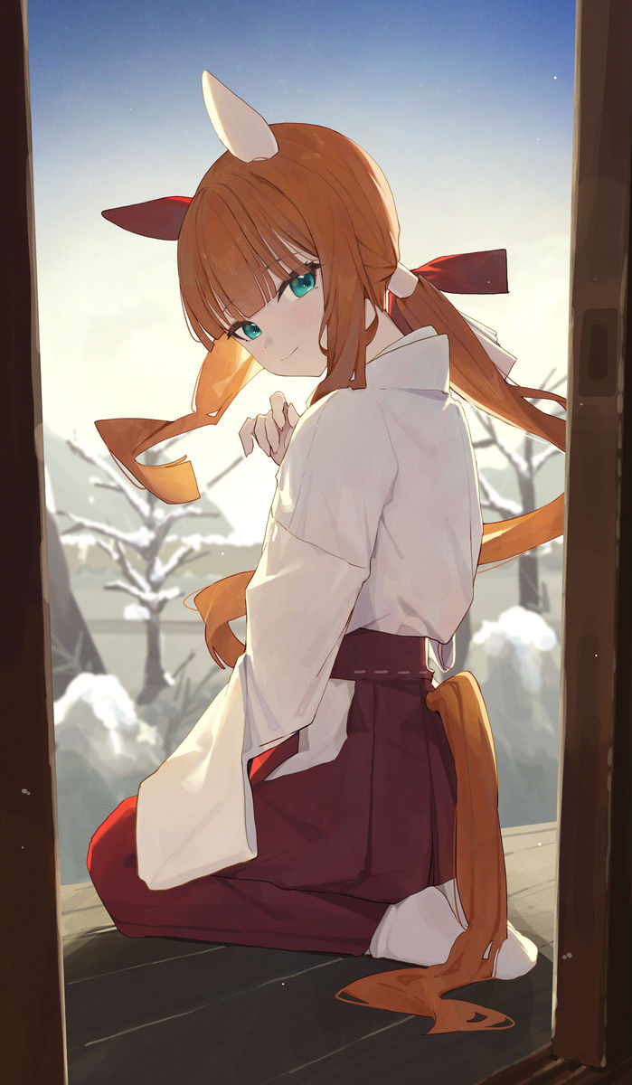 P站美图分享-「巫女」特辑