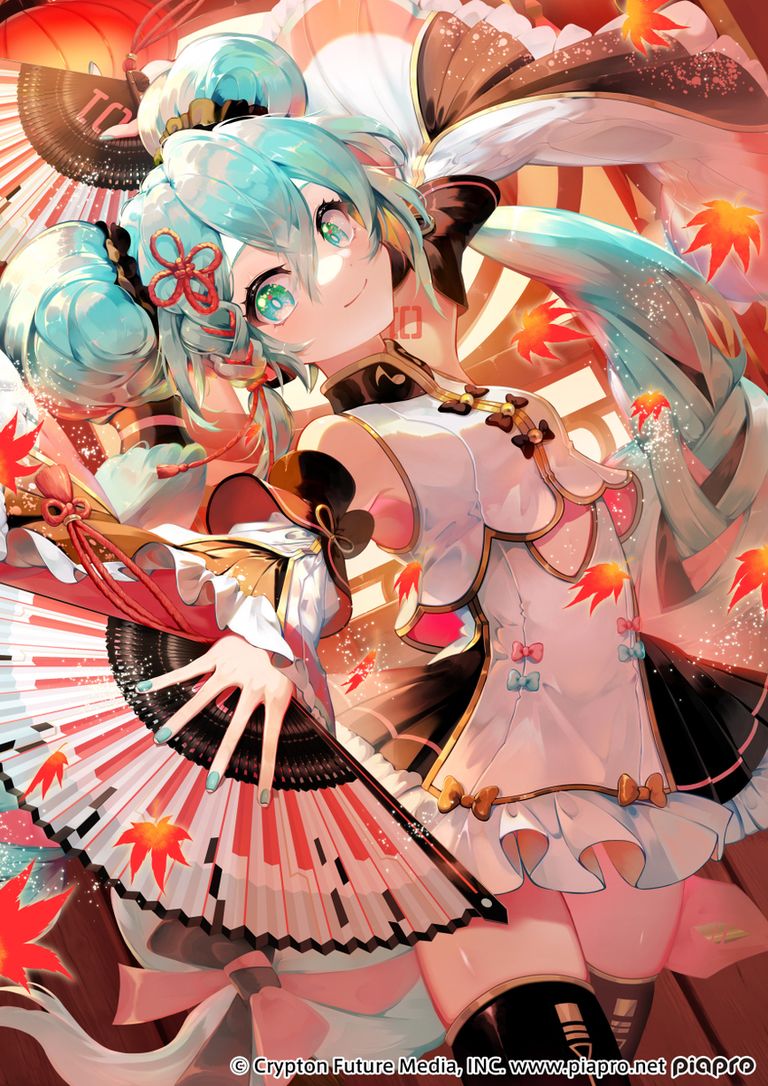 P站美图分享-「扇子」特辑