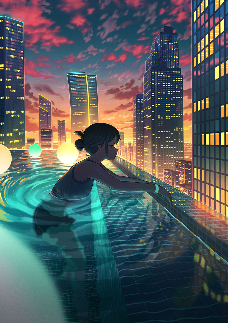 P站美图分享-「「湿身」」特辑